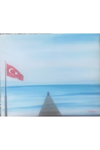 Vatanı Beklerken Tefekkür Teşhir Ürün