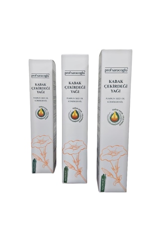 Prof Saracoglu Soğuk Sıkım Kabak Çekirdeği Yağı 250 ML