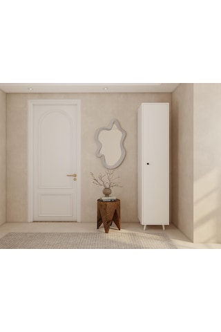 Volta Çok Amaçlı Banyo/kiler Dolabı Beyaz Renk