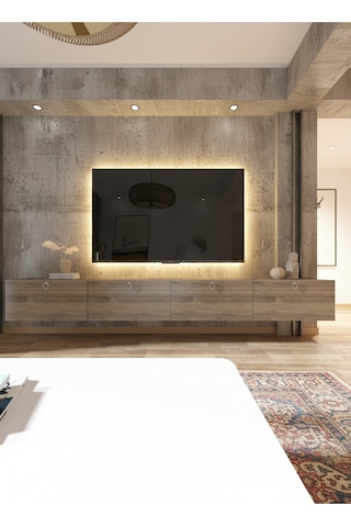 Resital Tv Ünitesi S2448-2 Ceviz Ceviz