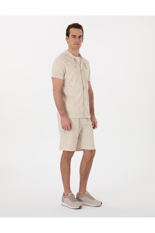 Pierre Cardin Erkek Bej Şort Örme 50302548-vr011 Bej