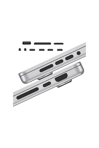 Novstrap Apple Uyumlu MacBook Air Pro İle Giriş Portları İçin Toz Koruma Tıpası Seti 9 Adet