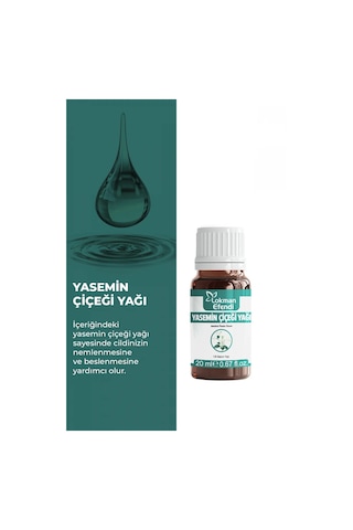 Lokman Efendi Yasemin Çiçeği Yağı Aromaterapi ve Cilt Bakım Yağı 20 ML