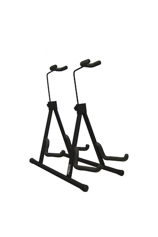 Presto Çiftli Sap Dayamalı Gitar Sehpası Standı