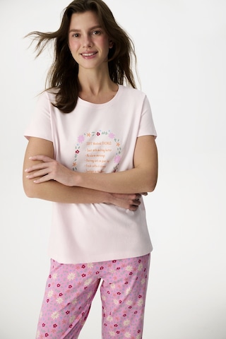 Penti Pembe Weekends Pamuklu Pantolon Pijama Takımı