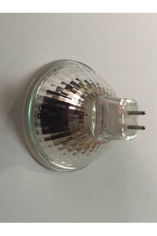 10 Adet 12v 20w Mr 16 Çanak Halojen Çap:50mm