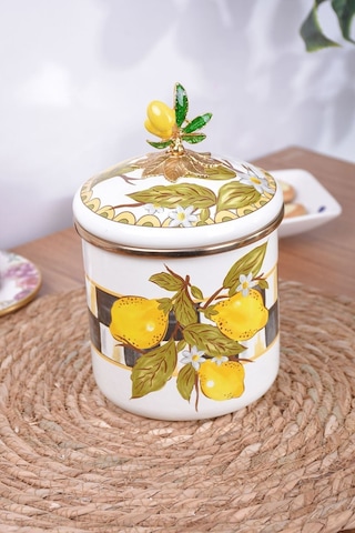 Lndset-9663-26 Miss Betty 3'lü Emaye Kavanoz Seti 001