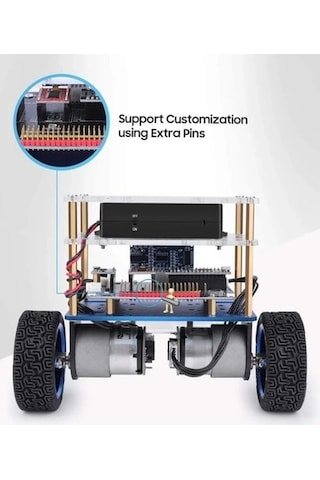 Elegoo Tumbller Kendi Kendini Dengeleyen Robot Araç Kiti Şehir / Yapı