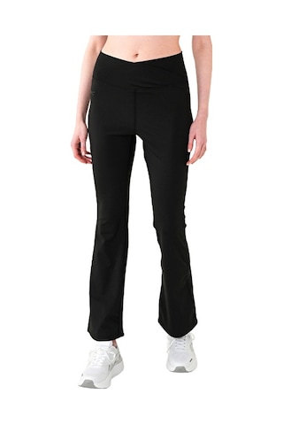 Musclecloth Aura Cross Flare Pantolon Siyah