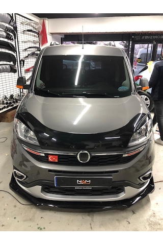Fiat Doblo Kaput Rüzgarlığı D4 Kasa 2015 Sonrası Parlak Siyah