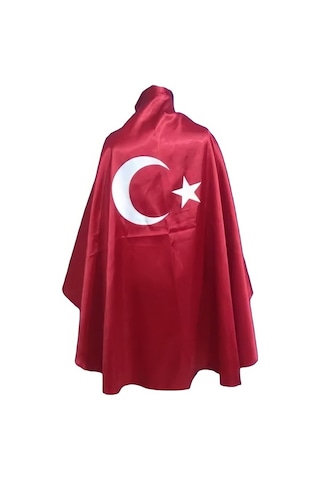 23 Nisan- 29 Ekim Ay Yıldız Bayrak Pelerin 2-14 Yaş