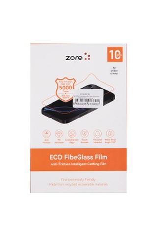 Lexroo High Wear Resistance 8h Fibe Glass Film 196mm X 125mm 10 Adet - Şeffaf