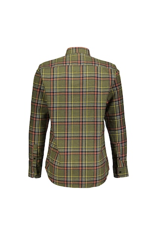 Finesuits Erkek Flanel Gömlek 2422204010.flcdr Haki