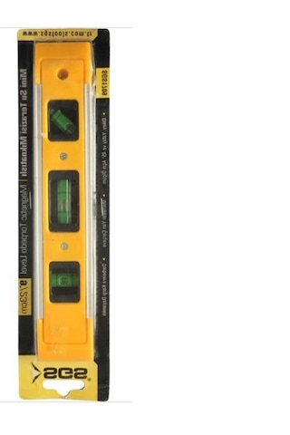 Sgs Alüminyum Mıknatıslı Su Terazisi Mini 23cm
