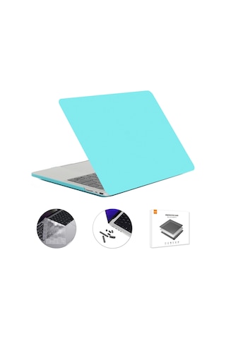 Enkay Macbook Pro 14" Koruyucu Laptop Kılıf + Silikon Toz Fişleri Canavar