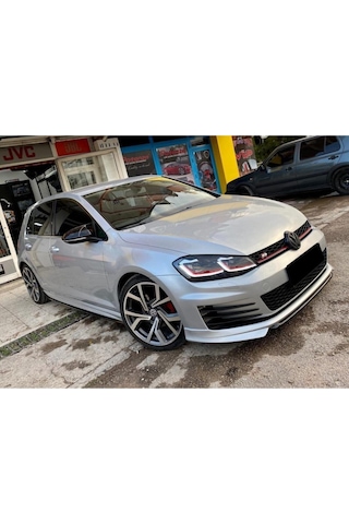 Volkwagen Golf 7-7.5 Yan Marşpiyel Altı Lip Parlak Siyah Abs Çift