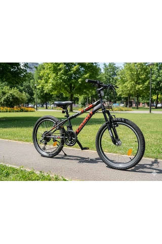 Tommybike 20 Jant Vitesli Bisiklet Duble Jant 21 Vites Ön Amortisörlü Çocuk Bisikleti Kırmızı