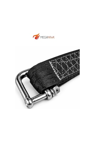Çeki Halatı 50 Mm 3 Metre Kancalı Araç Çekme Halatı Dayanıklı Oto Çekme Kayışı