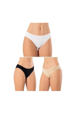 6 Lı Paket Şahinler Bayan Modal Likralı Bikini Külot B3081 001