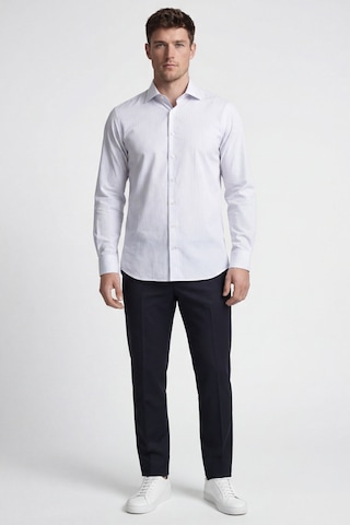 Xint Bisse Erkek Regular Fit Uzun Kol Cepsiz Pamuk Beyaz Gömlek Bsgmkls25314 D01