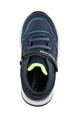Vicco 27824 Cırtlı Yüksek Bilekli Lacivert - Mavi Üniseks Çocuk Sneaker Günlük Spor Ayakkabı Pembe