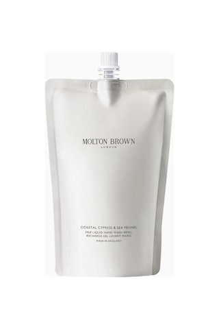 Molton Brown Coastal Cypress & Sea Fennel Sıvı El Sabunu Yedek 400ml, Tüm Cilt Tipleri Için