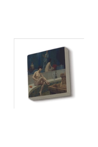 Hamam Baskılı Taş Magnet 5x5