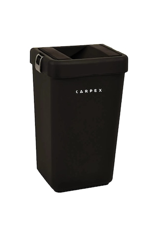 Carpex Optima Siyah Çöp Kovası 40 L Siyah Carpex Optima Siyah Çöp Kovası 40 L Siyah