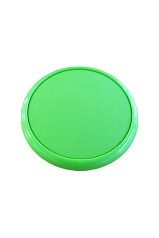 5 Adet Çocuk Odası Tekli Düğme Mobilya Kulp Çap 55 Mm Yeşil