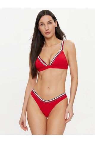 Tommy Hilfiger Tommy Hılfıger Kadın Bikini Üstü Uw0uw05290-xlg Uw0uw05290-xlg Kırmızı Kırmızı