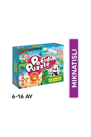 6-16 Ay İlk Pofidik Puzzle - Orman Hayvanları