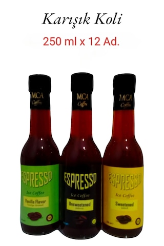 Mca Coffee Espresso Soğuk Kahve 12 x 250 ML
