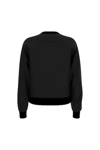 Guess Original Fleece Kadın Sweatshirt W2yq16kba11 Siyah