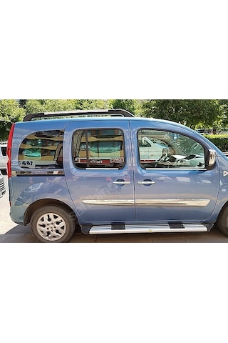 Renault Kangoo Krom Yan Kapı Çıtası 2008-2020 4 Parça