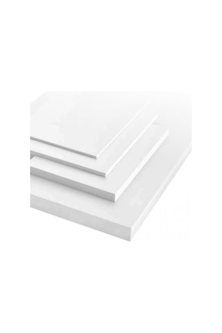 3mm Beyaz Dekota Levha PVC Foam Foreks Levha Maket Malzemesi