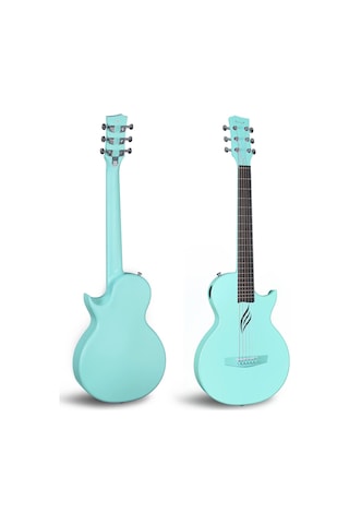 Enya Nova Go Bl Mavi Renk Akustik Gitar