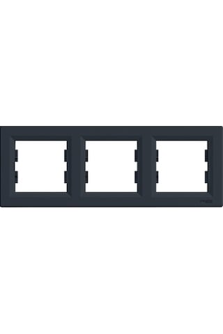 Schneider Eph5800371 Asfora Üçlü Çerçeve Antrasit Schneider Eph5800371 Asfora Üçlü Çerçeve Antrasit