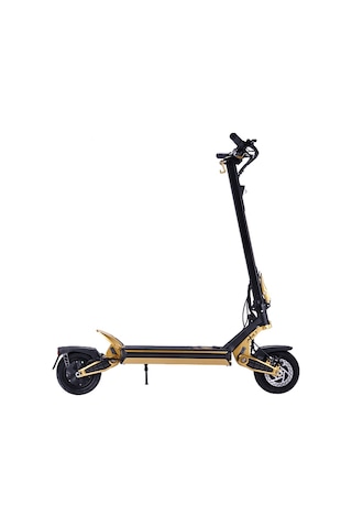 Mukuta 9 Plus 1600 W 70 Km Menzil Elektrikli Scooter Siyah Sarı Siyah, Sarı