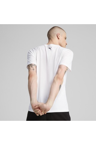 Puma Tad Tech Triblend Tee Erkek Tişört Beyaz