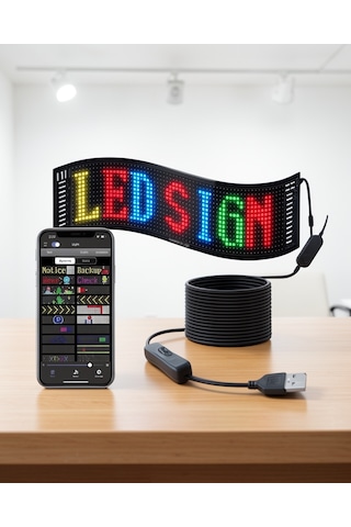 Led Matrix Panel 60cm Rgb Esnek