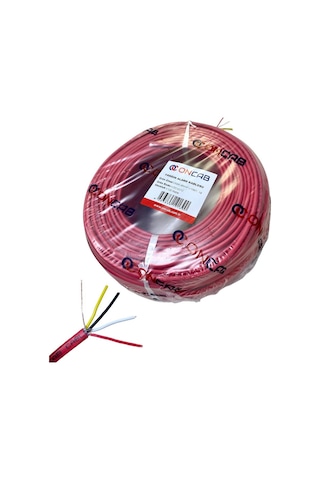 Oncab 2x2x0.60mm Jysty Yangın Alarm Kablosu 100mt