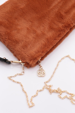 Dgn 4106 Kadin Kürklü Çanta 4106-2337-R0821 Kiremit