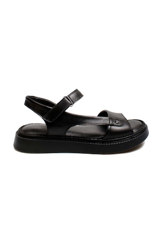Fast Step Hakiki Deri Kadın Klasik Sandalet 621za842 001