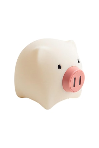 Homyl Usb Şarj Edilebilir Led Gece Işığı Lambası Silikon Beyaz