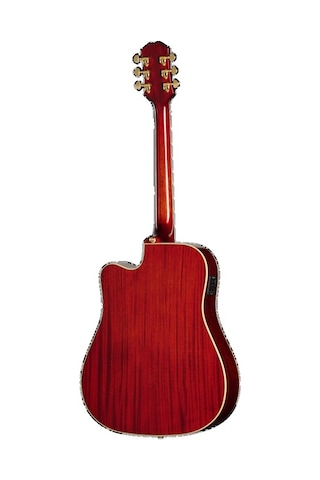 Epiphone Hummingbird Standard Ec Elektro Akustik Gitar Cherry Sunburst
