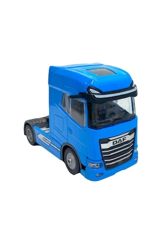 Metal Daf Tır Kafası Işıklı Müzikli Oyuncak 12 Cm Çok Renkli