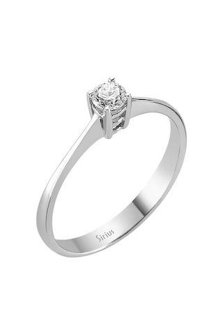 Sirius G Renk 0,20 Karat Pırlanta Tektaş Yüzük 0817R0121