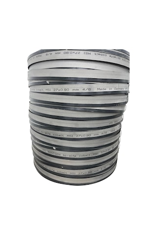 Röntgen 3,66x27x0,9 Bimetal Şerit Testere 3/4 Diş - M-51 Paslanmaz