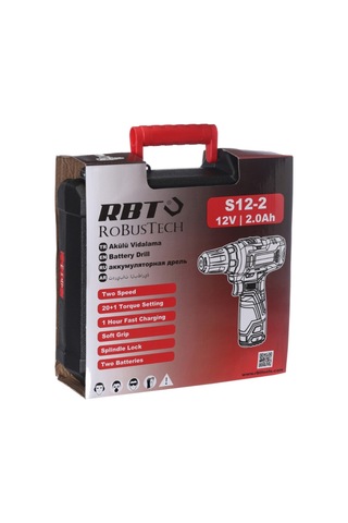 Rbt Robustech S12-2 12V 2 Ah Li-ion Çift Akülü Vidalama