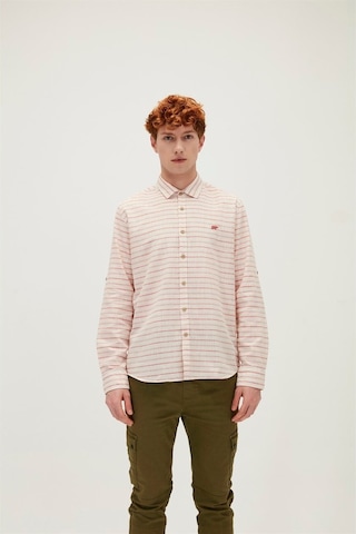 Bad Bear Marshall Erkek Kırmızı Klasik Yaka Gömlek 210130010-RED Kırmızı